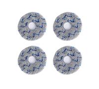 Compatible Con Ecovacs Deebot T30 Pro All-in-One T10 T20 All-in-One T30s Set X1 X2. Accesorios De Paño De Fregado For Aspiradora Robot Todo En Uno.(4pcs)
