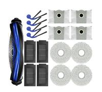 Compatible Con Ecovacs Deebot T30C / T30C OMNI Piezas Rodillo Principal Cepillo Lateral Filtro Paño De Fregona Bolsa For Polvo(B)