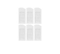 Compatible con Ecovacs Deebot X1e OMNI Aspiradora Robot Filtro Cepillo Lateral Paño de Limpieza Repuestos Caja de Polvo Accesorios(HEPA Filter6PCS)