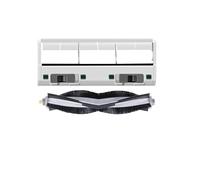Compatible con Ecovacs Deebot X1e OMNI Aspiradora Robot Filtro Cepillo Lateral Paño de Limpieza Repuestos Caja de Polvo Accesorios(Cover2PCS)