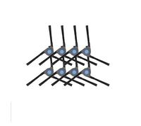 Compatible con Ecovacs Deebot X2 Omni / X2 Pro / X2 Accesorios for Robots aspiradores Rodillo Cepillo Lateral Principal Filtro Hepa Paño for fregona Piezas for Bolsas de Polvo(Orange)