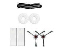 Compatible con Ecovacs, N9+Yeedi K10 Mop Station K850+, Repuesto De Robot Aspirador, Cepillo De Rodillo, Cepillo Principal, Cepillo Lateral, Filtro, Paño De Fregona, Accesorios.(10pcs)