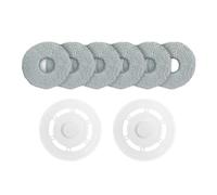 Compatible Con Ecovacs T20 OMNI / T20 Max, Aspiradoras Robóticas, Soporte De Paños De Fregona, Repuesto De Accesorio.(6pcs)