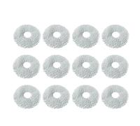 Compatible Con Ecovacs, T30sT30S ComboT30s ProT30 Pro OmniT10T20 OmniX1X2 Omni Part Paño De Mopa Reemplazo De Rollo De Cepillo(12PCS)