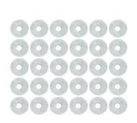 Compatible Con Ecovacs, T30sT30S ComboT30s ProT30 Pro OmniT10T20 OmniX1X2 Omni Part Paño De Mopa Reemplazo De Rollo De Cepillo(30PCS)