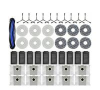 Compatible con ECOVACS T50 Pro Omni / T50 Omni Piezas De Aspiradora Rodillo Principal Paño De Mopa Cepillo Lateral Filtro HEPA Bolsa De Polvo(Set-43PCS)