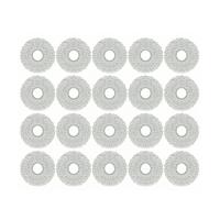 Compatible con ECOVACS T50 Pro Omni / T50 Omni Piezas De Aspiradora Rodillo Principal Paño De Mopa Cepillo Lateral Filtro HEPA Bolsa De Polvo(Mop A-20PCS)