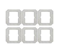 Compatible Con ECOVACS, Winbot Mini, W-CC02-0012 Pad Piezas De Limpiador De Ventanas Automatizadas Mop Pad Paño De Fregona Accesorios De Repuesto(6pcs)