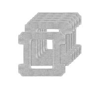 ,Compatible Con Ecovacs, Winbot W1 Pro / W1 / W2 Omni / W2 Reemplazo De Paño De Almohadilla De Trapeador De Microfibra, Repuestos De Accesorios De Robot De Limpieza De Ventanas(6pcs)