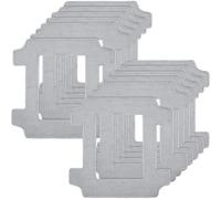 Compatible Con Ecovacs, Winbot W2S/W2S Omni Window Robot, Paños De Limpieza Lavables, Accesorios, Toallita, Paquete De 12