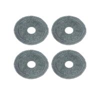 Compatible Con Ecovacs, X2 X1 T10 T20 X1S Pro Max Plus. Almohadillas De Repuesto De Chenilla For Aspiradora Robot.(Upgrade gray rag)