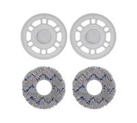 Compatible con Ecovacs, X5 MAX / X5 Pro, Soporte De Repuesto For Mopa, Repuestos De Succión Automática For Robot Aspirador, Soporte For Mopa.(4PCS Set)