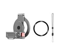 Compatible con el Adaptador magnético dji Pocket 3: Base de Montaje for teleprompter, Soporte de Aluminio for transmisión en Vivo de cámara, Marco de expansión.(Gun Color)