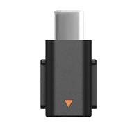 Compatible con el adaptador para teléfono móvil DJI Mic Mini. Se conecta a teléfonos móviles con puerto USB tipo C.