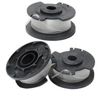 Compatible con el Bobina de cortadora de césped einhell GE - CT 18/28 Li y GE - CT 18/28 Li tc, 3 Bobina de reemplazo, longitud 5 mò1,6 mm, cortadora de césped de nylon