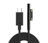 Compatible con el cable de carga USB-C PD15V de Microsoft Surface Connect para Surface Pro Series y Surface Book.