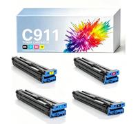 Compatible con el Cartucho de tóner C931 de Oki, la Unidad de Tambor de Imagen es Adecuada para impresoras Oki C911dn, C931dn y C941dn, ofreciendo un Alto Rendimiento de 40.000 páginas