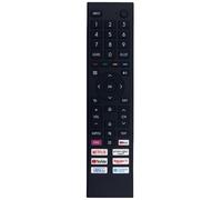Compatible con el control remoto ERF3B80H para televisores Hisense QLED 4K UHD 43A6G, 50A6G, 55A6G, 60A6G, 65A6G, 70A6G y 75A6G.