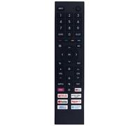Compatible con el control remoto ERF3B80H para televisores Hisense QLED 4K UHD 43A6G, 50A6G, 55A6G, 60A6G, 65A6G, 70A6G y 75A6G.