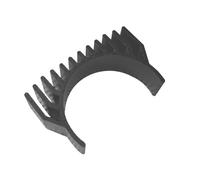 Compatible con el disipador de calor del motor Crea-lity K1max C 36 Piezas de impresora 3D con disipación de calor en ayunas totalmente metálicas Compatible con el extuder/C/MAX(Svart,10PCS)