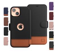 Compatible con el estuche de billetera para iPhone 14 para mujeres y hombres con soporte para tarjetas [Slim & Protective] para Apple 14 (6.1) Capa d