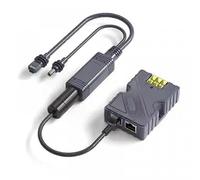 Compatible con el inyector PoE Starlink Mini Splitter de 150 W GigE con protección pasiva ABS contra sobretensiones y ESD con red de alta ve