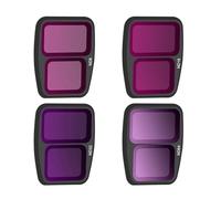 Compatible con el Juego de filtros de Lente BRDRC Compatible con dji Air 3 UV/CPL/ND8/16/32 Kit de filtros de Densidad Neutra de Vidrio óptico Accesorios for Drones(ND 8 16 32 64)