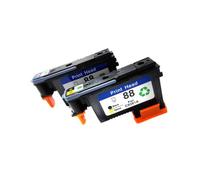 Compatible con el Juego de Repuesto de Cabezal de impresión HP88 Modelos C9381A C9382A 2 Piezas(1BY 1MC)