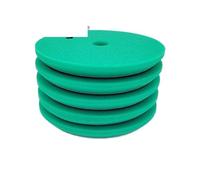 Compatible con el kit de esponjas de pulido Kangti de 5 pulgadas, juego de almohadillas de encerado for pulidora de autos, for pulir vidrios de autos y embarcaciones.(Green 5pcs)