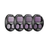 Compatible con el kit de filtro ND dividido Mavic 4 Pro | Paquete de 4 filtros ND divididos de ND4 a ND64 for lentes Mavic 4 Pro y fotografía con control de luz.