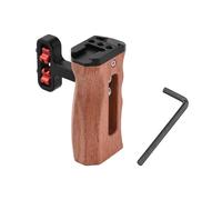 Compatible con el Kit de Jaula de cámara Andoer for Sony A7 III A7C A7IV, Jaula de vídeo de aleación de Aluminio con Soportes de Zapata fría(Black-Type 4)