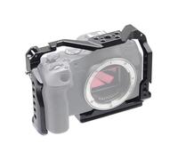 Compatible con el Kit de Jaula for cámara Canon EOS R8: Incluye Montura de Zapata fría, Orificios for Tornillos ARRI de 3/8" y 1/4" y Carcasa Protectora for la empuñadura Superior.(Only Cage A)