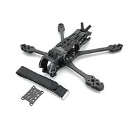 Compatible con el Kit de Marco Mark5 DC/X O4 Pro 5 Pulgadas FPV Fibra Carbono Quadcopter RC Freestyle Racing Drone(DC Frame Kit Black)