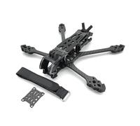 Compatible con el kit de marco PhiSital Mark5 DC/X O4 Pro 5 pulgadas FPV fibra carbono Quadcopter RC Freestyle Racing Drone, piezas bricolaje(DC frame kit black)