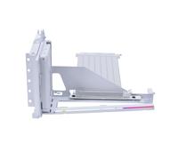 Compatible con el Kit de Soporte de GPU Vertical Lian-Li ATX, Ajuste multidireccional, Cable Elevador PCIe 5.0 x16 de 200 mm(White)