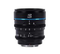 Compatible con el Objetivo Sony E 16mm T1.2 S35 Cine for cámaras Super 35mm X RF MFT M4/3(55mm T1.2 Black,L-Mount)