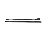 Compatible con el parachoques separador de labios de la placa de extensión del faldón lateral del automóvil ACCORD 2M 2,18 M Spoiler lateral de carreras(218cm Glossy Black)