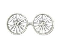 Compatible con el Protector de hélices dji Flip, Carcasa de plástico anticolisión, Accesorio de Repuesto y reparación for Drones(One Pair Rear)