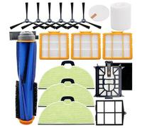 Compatible con el robot aspirador Shark AV2610WA/RV2610WA Matrix Plus 2 en 1: repuestos for cepillo lateral principal, filtro y mopas.