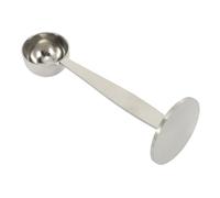 Compatible Con ELEG, 2 Cucharas Medidoras De Café De Acero Inoxidable For Café Y Té, 1 Pieza Plateada.