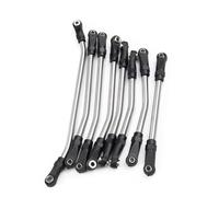 Compatible con Elemento para Enduro ECTO Zuul 1/10 RC Piezas De Coche 8 Acero Inoxidable Alta Distancia Suspensión Varillaje Dirección Conjunto Varillas RC Coches Piezas