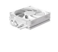 Compatible con Enfriador de CPU ITX PWM de 37 mm. | Enfriador de ventilador hidráulico de 4 tubos de calor compatible con enchufes múltiples AMD AM5 AM4 FM Intel LGA(37MM-WH)