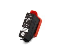 Compatible con Epson 202XL / 12ml Tinta Negro foto (Cartuchos de tinta - Colorante)