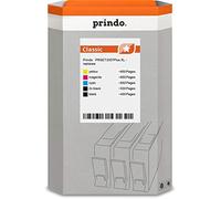 Compatible con Epson 2X T3351 + 1x T3361 + 1x T3362 + 1x T3363 + 1x T3364 Prindo PRSET3357Plus (33XL)