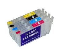 Compatible con Epson, 407XL T407XL Cartucho Tinta Recargable Reset | Cartucho de tinta recargable, reiniciador de chip, 407XL 407 T407 T407XL,WF-4745