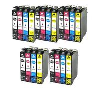 Compatible con Epson 604XL T604XL T604 604 Cartucho de Tinta XP-2200 2205 3200 3205 4200 4205 WF-2910 2935 2930 2950DWF(T604-5 Set)