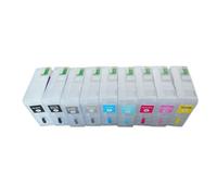 Compatible con Epson, Cartucho de Recarga P800 T8501 | T8501-T8509 recargable con chip ARC for SureColor P800