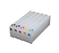 Compatible con Epson, Cartucho de Tinta Recargable de 700 ML con Chip for Impresora SureColor T3000 T5000 T7000 T3200 T5200 T7200, T6941-T6945, 5 Colores