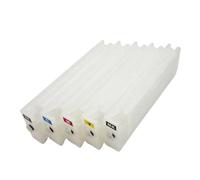 Compatible con Epson, Cartucho de Tinta Recargable vacío de 5 Colores de 700ML T6941-T6945 con Chip for Impresora T3000 T5000 T7000 T3070 T5070 T7070