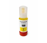 Compatible con Epson E-108Y / 70ml Tinta Amarillo (Tinta de impresión - Colorante)